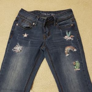 Girls bootcut Grace Pants Jeans
